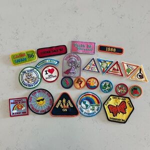 1980’s Vintage Girl Scout (Chicago Area) Patch Collection